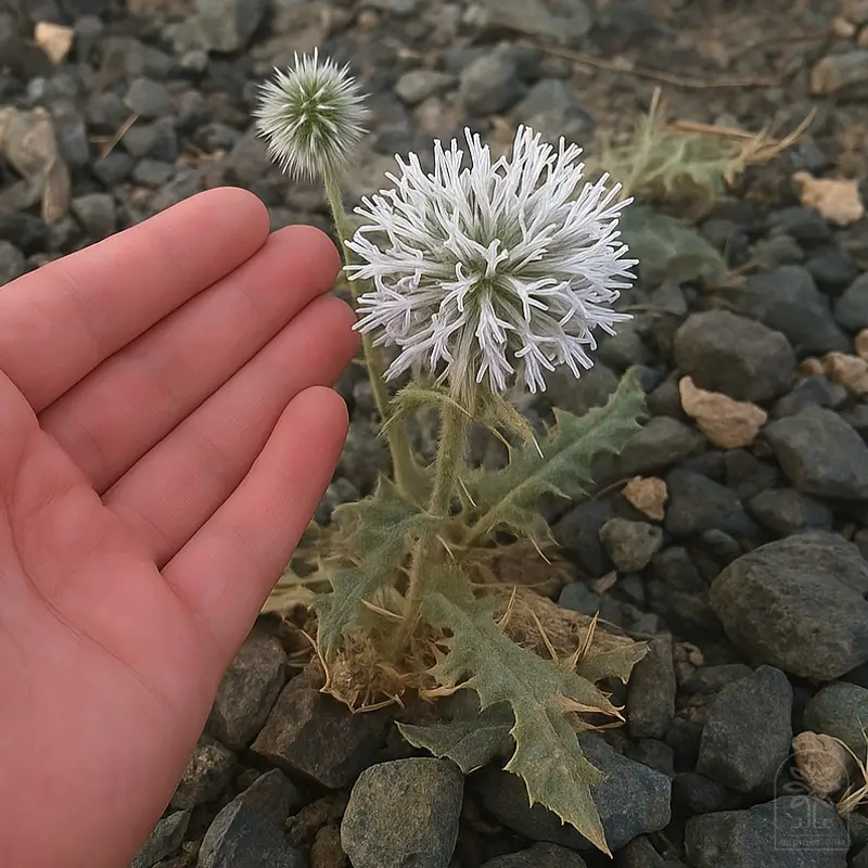 تصویر از گیاه شکرتیغال خشک شده